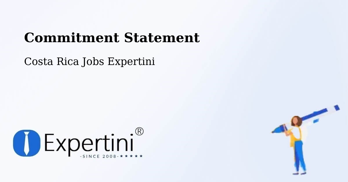 Corporate Commitment – San Rafael - Costa Rica Jobs Expertini